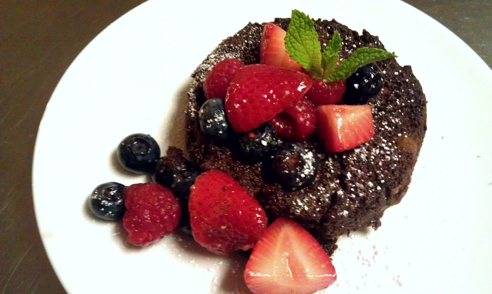 Chocolate Souffle Flourless Cake